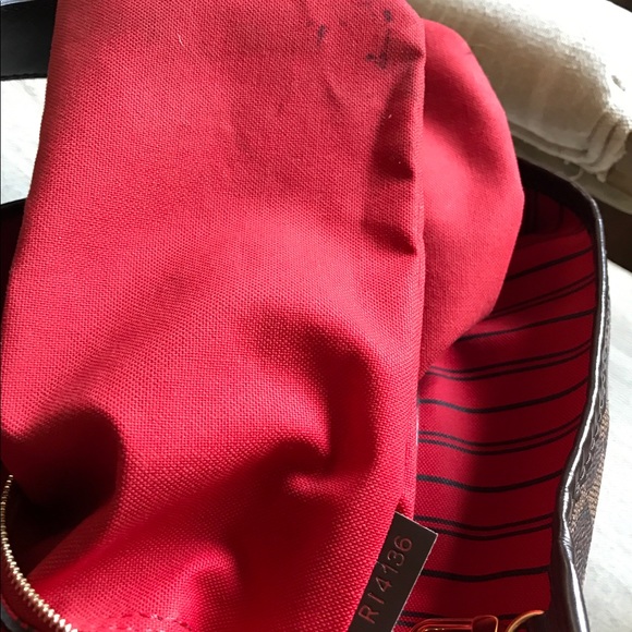 Authentic Louis Vuitton Damier Ebene Delightful MM - Picture 8 of 8